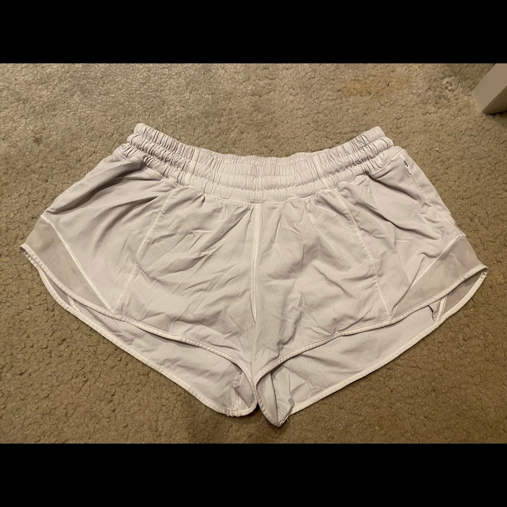 White hotty hot shorts